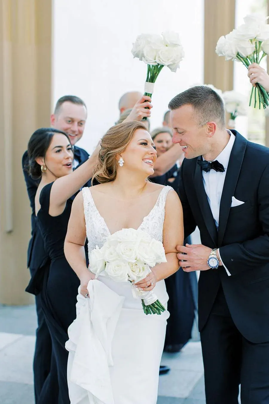 Black Off-Shoulder Bridesmaid Dress Beach Summer Wedding sold by My Chic Dress product image thumbnail 3