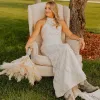 Customized Mermaid Halter Beach Wedding Dress Lace Sleeveless sold by My Chic Dress