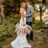 Customized Mermaid Halter Beach Wedding Dress Lace Sleeveless sold by My Chic Dress