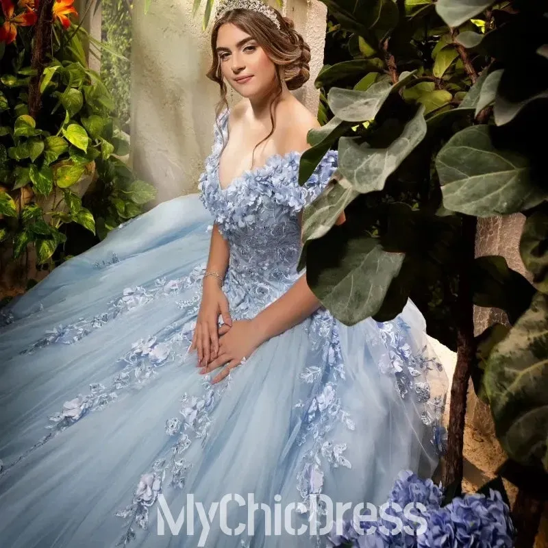 Ball Gown Sweet 16 Quinceanera Dresses Off Shoulder Vestido De 15 Anos sold by My Chic Dress product image thumbnail 3