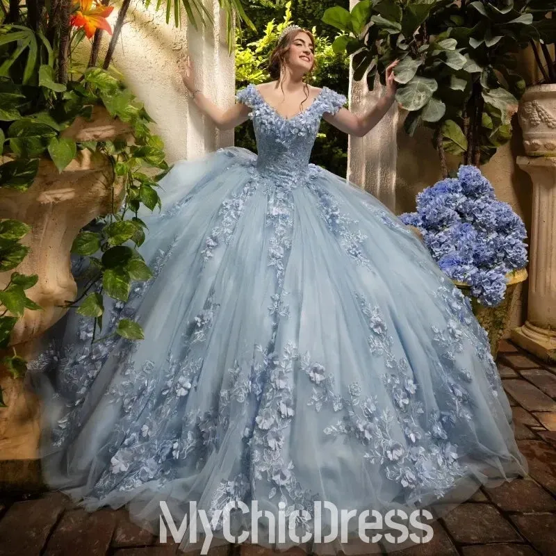 Ball Gown Sweet 16 Quinceanera Dresses Off Shoulder Vestido De 15 Anos sold by My Chic Dress product image thumbnail 2