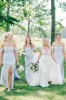 Cheap Chiffon Light Blue Bridesmaid Dress Off-Shoulder Pleated sold by My Chic Dress