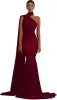 Halter Mermaid Satin Black Evening Dress Long Sleeveless sold by My Chic Dress