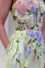 Straps Yellow Embroidery Floral Prom Dress Applique Tulle sold by My Chic Dress