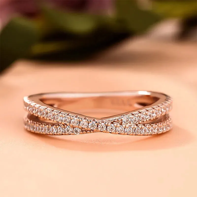 Affordable X Criss Cross Women Wedding Band For Sale sold by My Chic Dress product image thumbnail 5