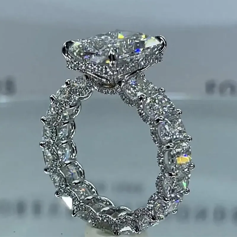 Cheap 925 Sterling Silver Engagement Ring Set sold by My Chic Dress product image thumbnail 3