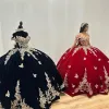 Navy Blue Velvet Quinceanera Dresses Gold Butterfly with Cape sold by My Chic Dress