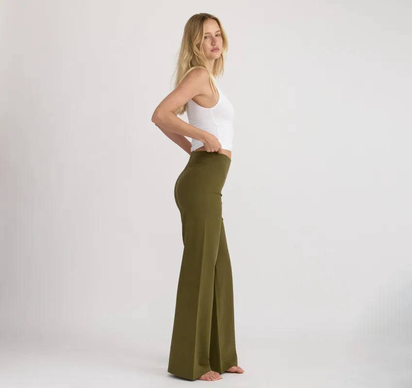 Core Straight Leg Pants made by Organic Basics