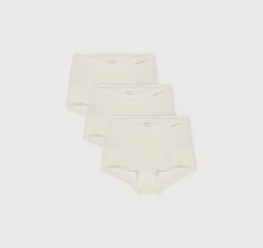 Flex Shorty 3-pack sold by Organic Basics
