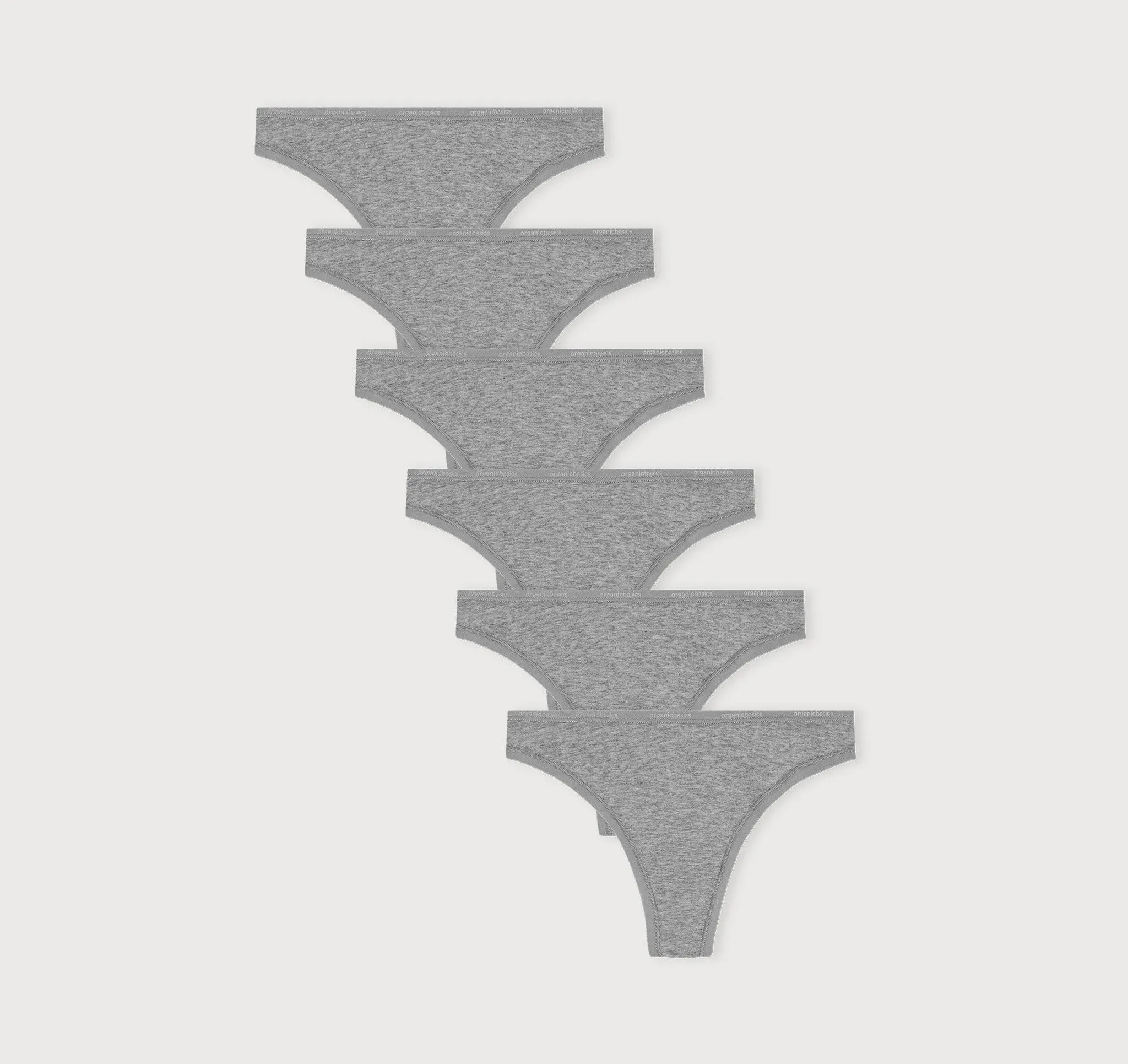 Core Thong 6-Pack sold by Organic Basics