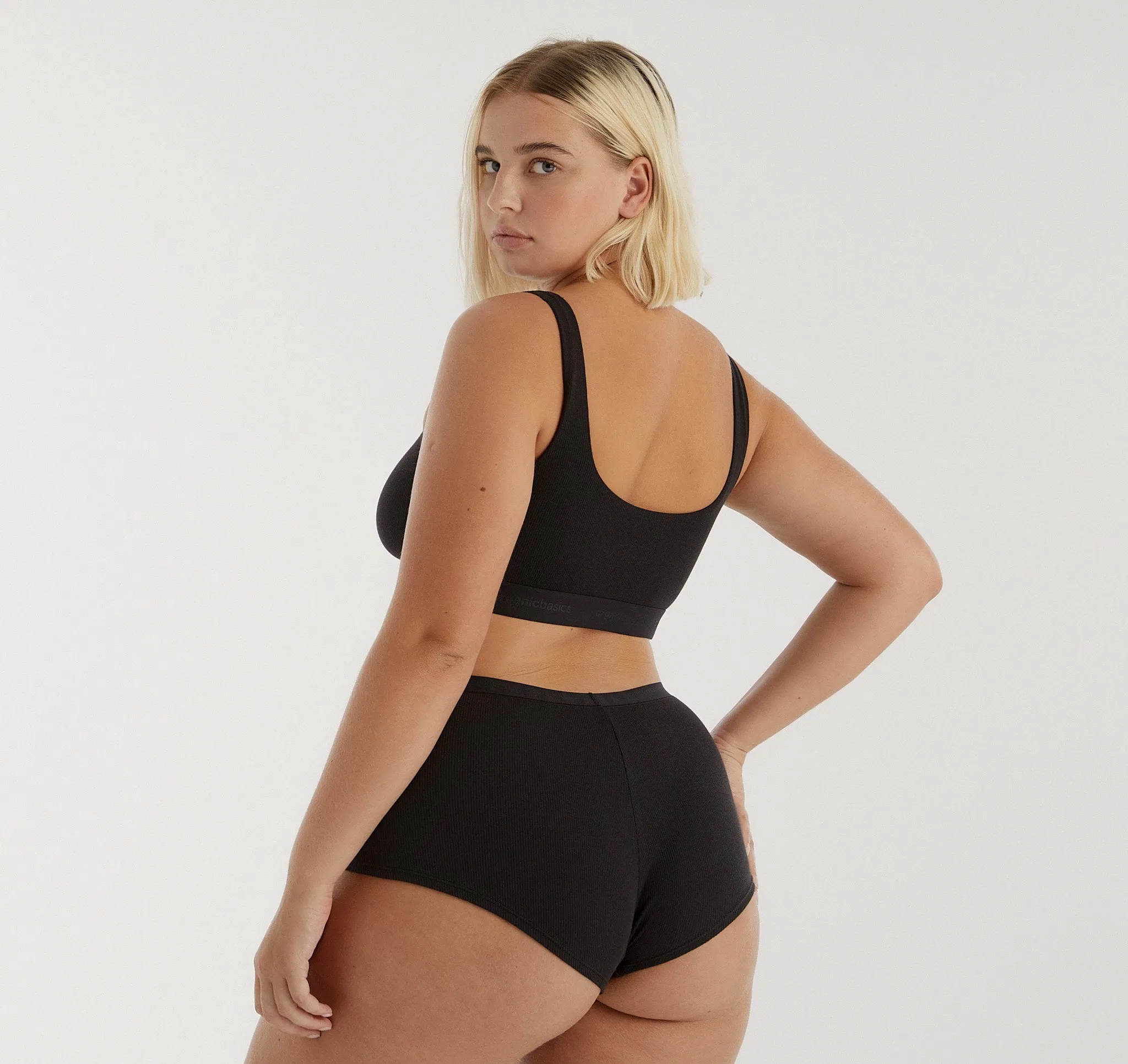 Core Rib Shorty 6-Pack sold by Organic Basics product image thumbnail 4