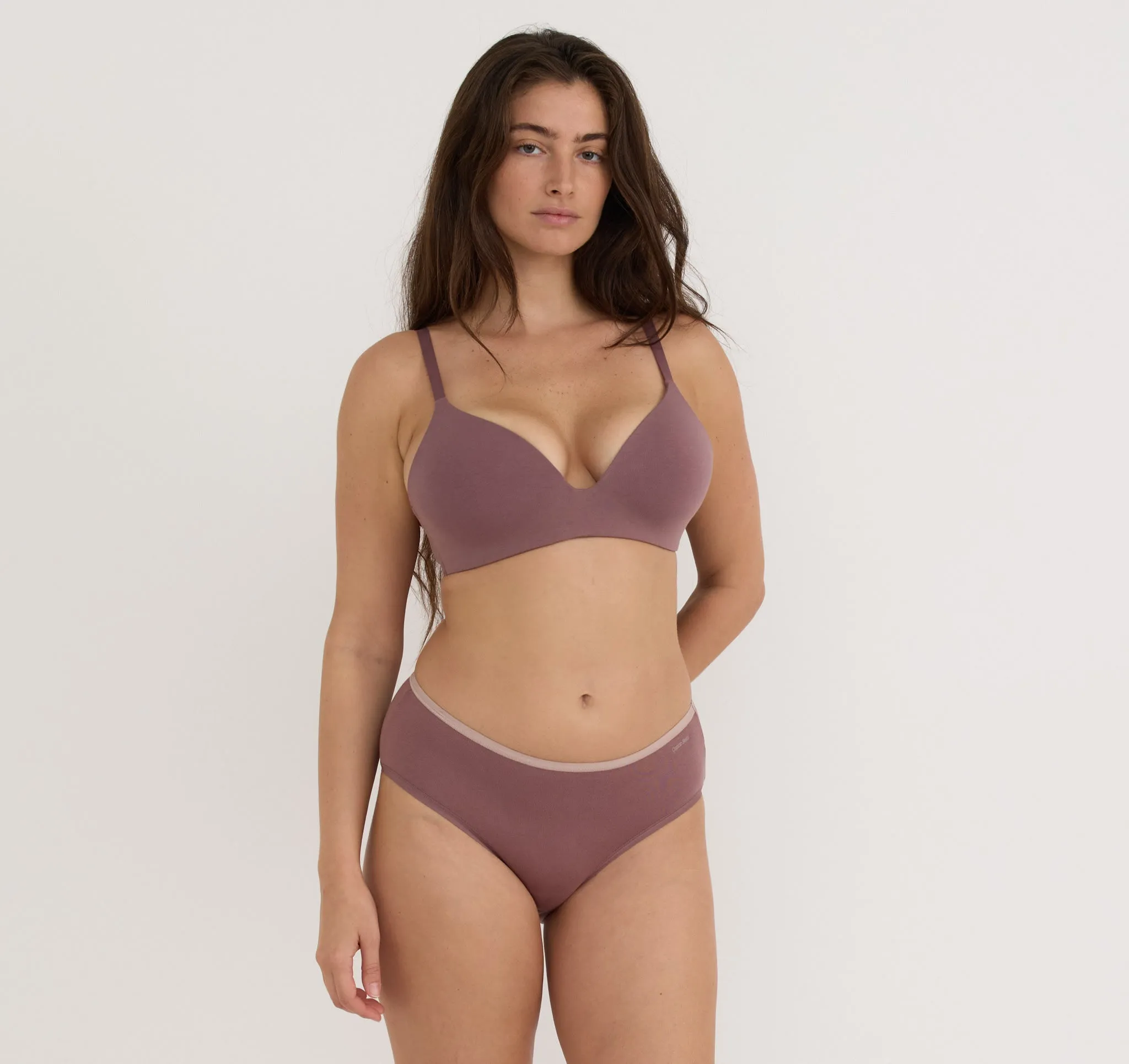 Core Wireless Plunge Bra 2-Pack sold by Organic Basics product image thumbnail 2