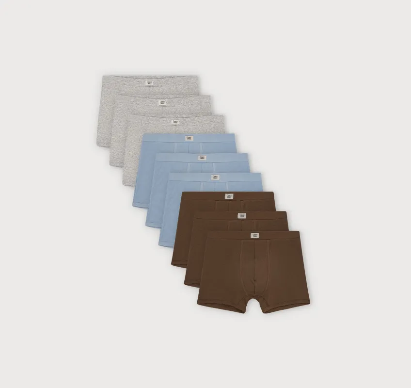 Core Icon Rib Trunks 9-Pack sold by Organic Basics