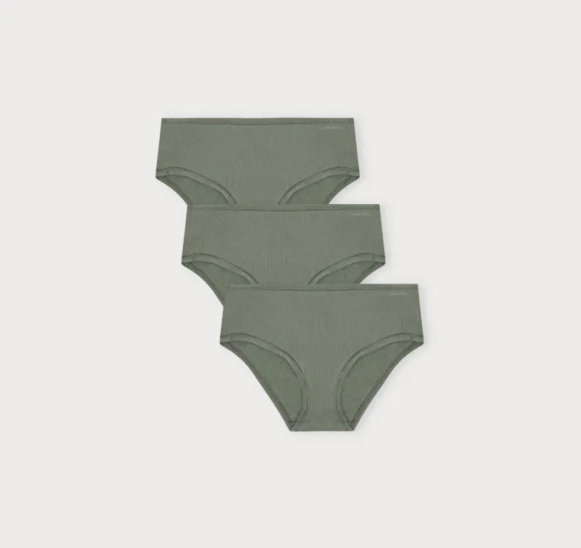 Core Rib Briefs 3-Pack sold by Organic Basics