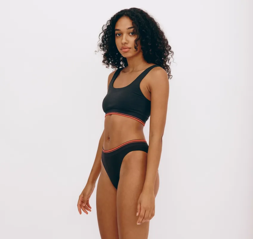 Luxe Touch Square Neck Bralette sold by Organic Basics