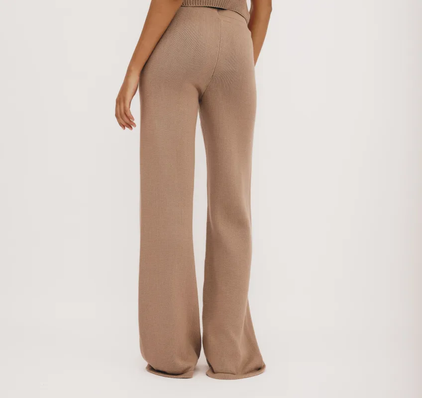 True Knit Wide Leg Pants sold by Organic Basics