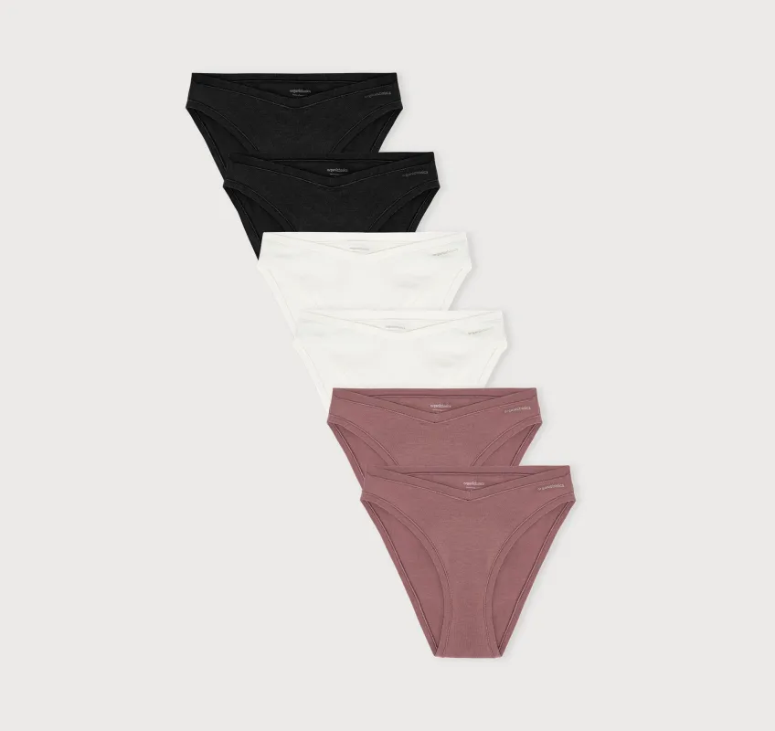 Flex Cheeky Briefs 6-pack sold by Organic Basics