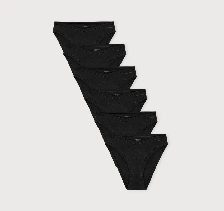 Flex Cheeky Briefs 6-pack sold by Organic Basics