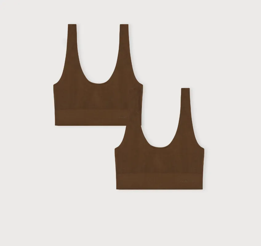 Smooth Bralette 2-Pack sold by Organic Basics