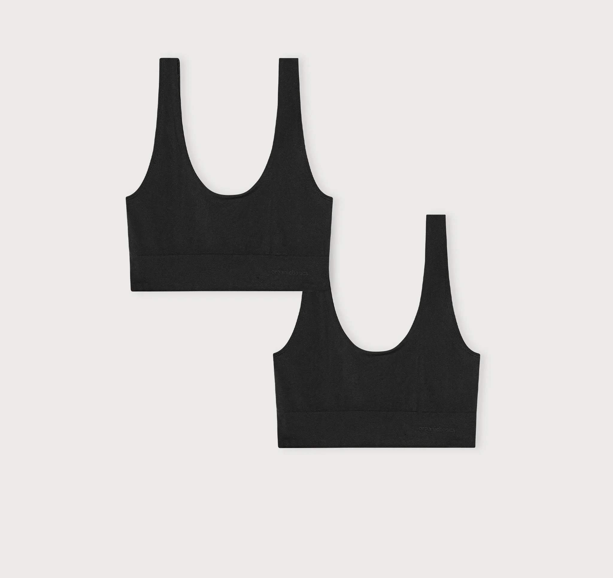 Smooth Bralette 2-Pack sold by Organic Basics