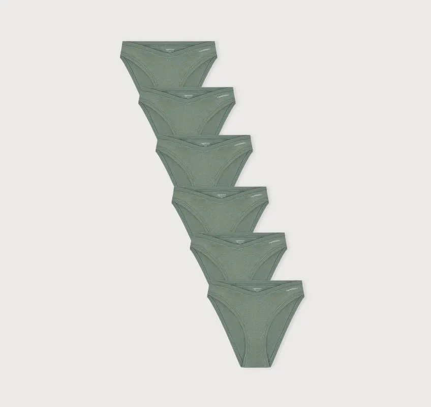 Flex Cheeky Briefs 6-pack sold by Organic Basics