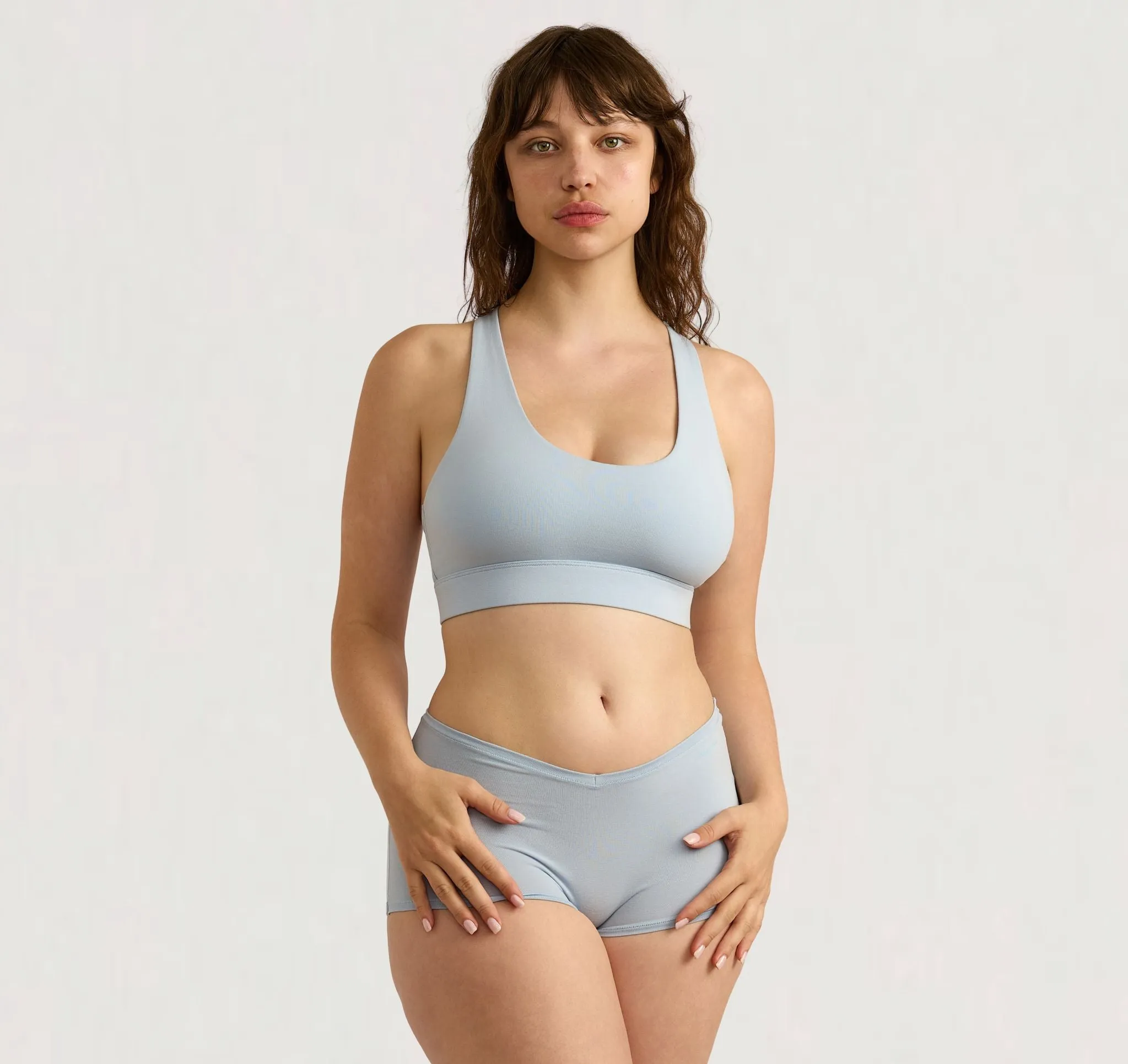 Flex Racer Back Bralette sold by Organic Basics product image thumbnail 2