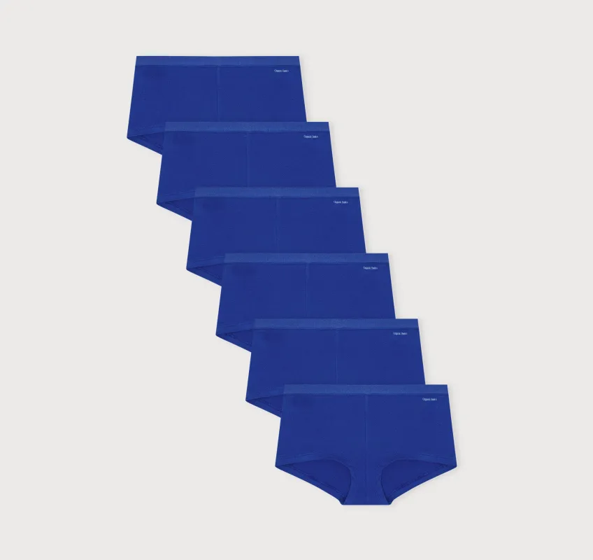 Core Rib Shorty 6-Pack sold by Organic Basics