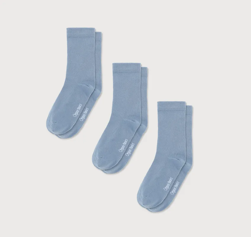 Core Crew Socks 3-pack sold by Organic Basics