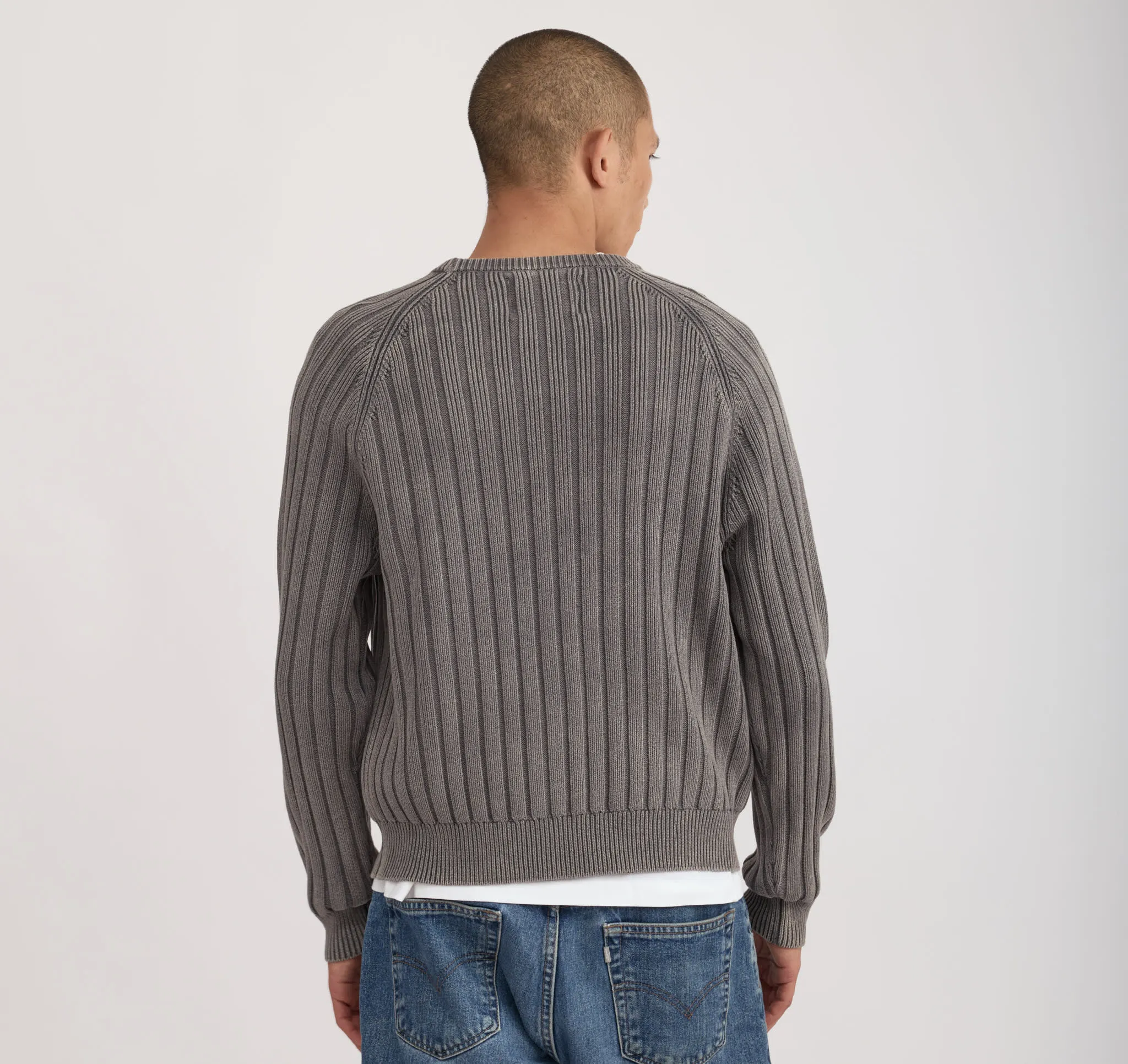 Soft Knit Rib Raglan Sweater sold by Organic Basics product image thumbnail 3