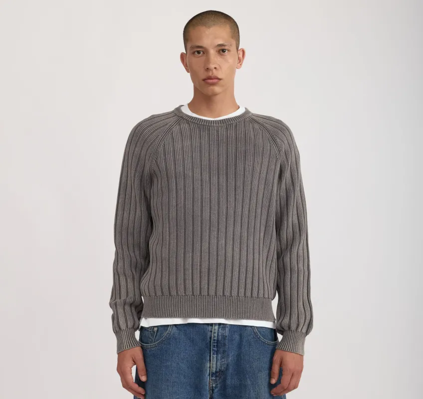 Soft Knit Rib Raglan Sweater sold by Organic Basics