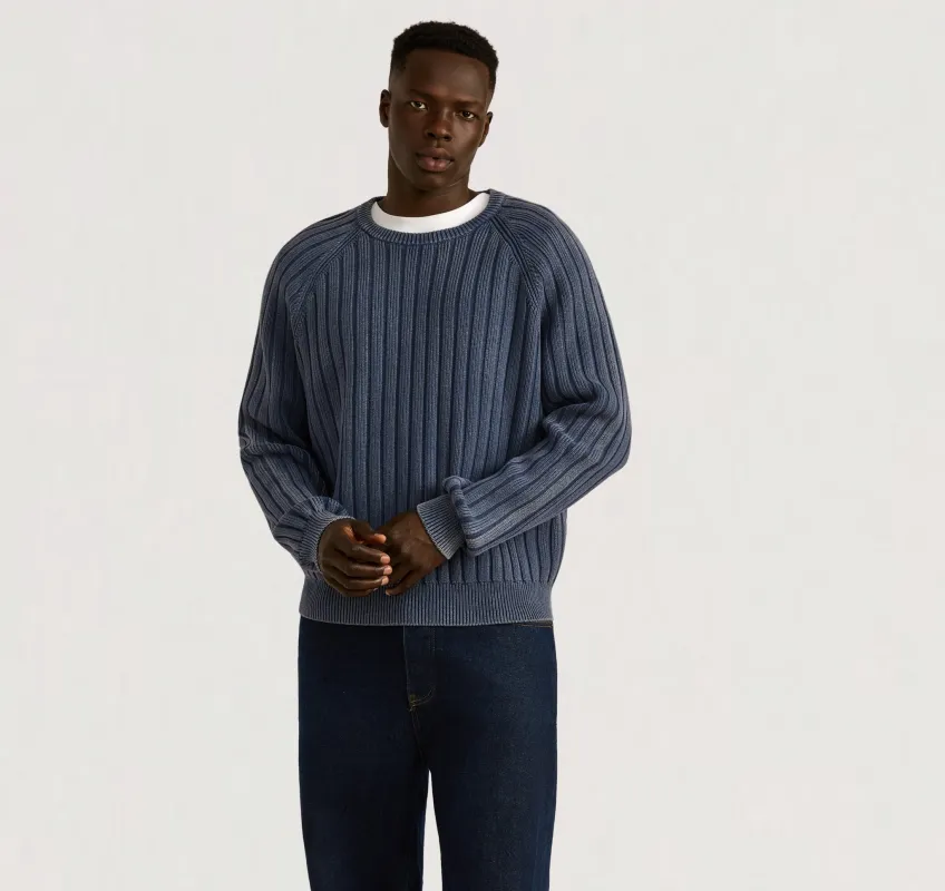 Soft Knit Rib Raglan Sweater sold by Organic Basics