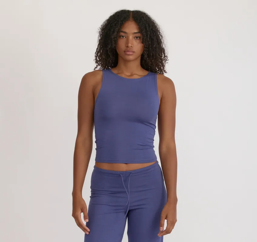 Everyday Boat Neck Top made by Organic Basics