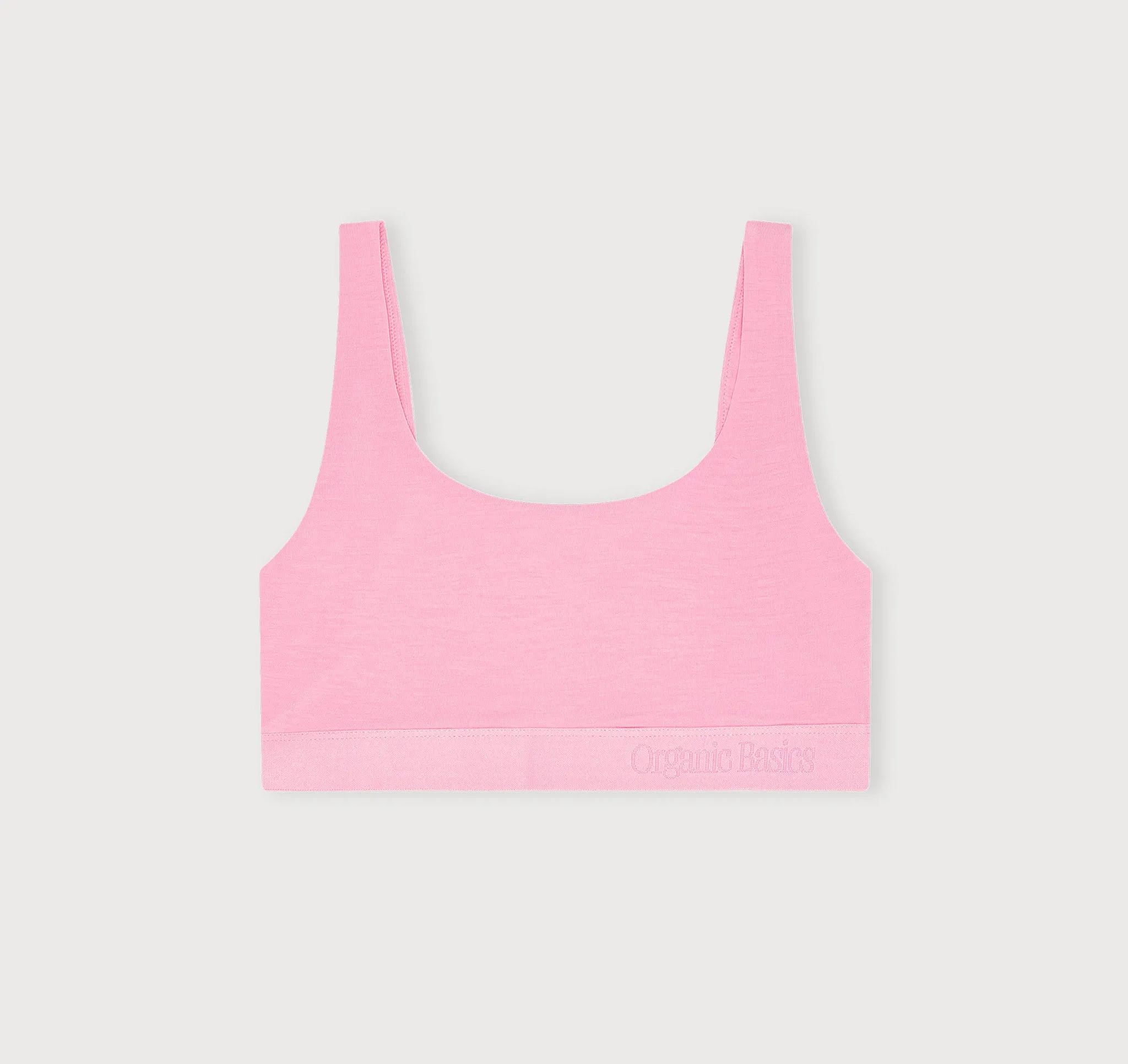 Soft Touch Scoop Neck Bralette sold by Organic Basics