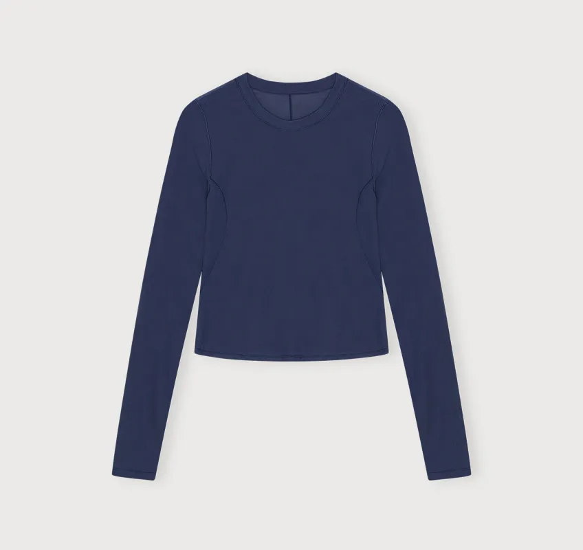 Active Mesh Long Sleeve Tee sold by Organic Basics
