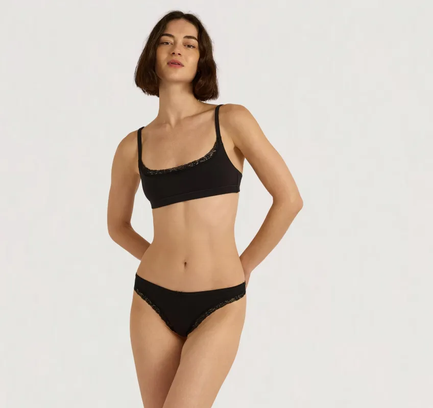 Flex Lace Thong sold by Organic Basics