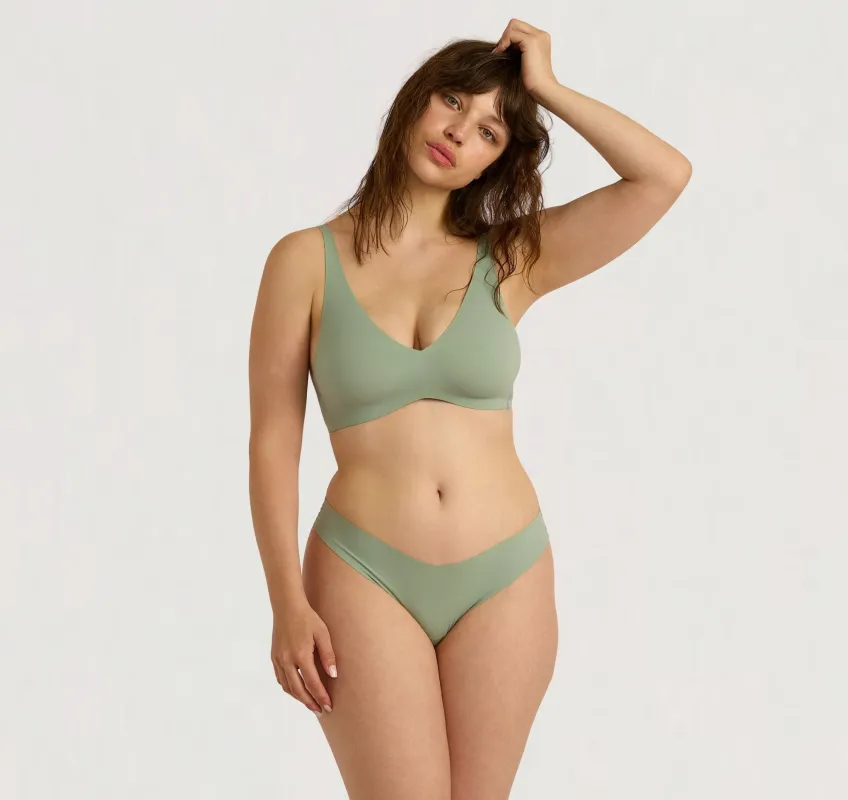 Bare Plunge Bralette sold by Organic Basics