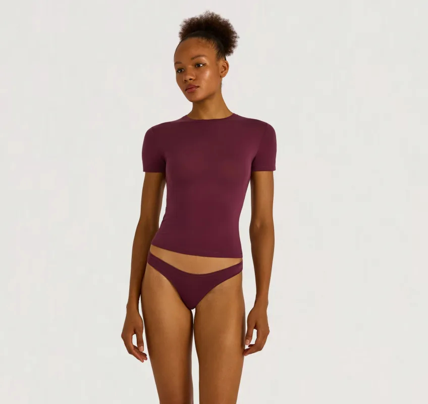 Soft Touch Veil Tee sold by Organic Basics