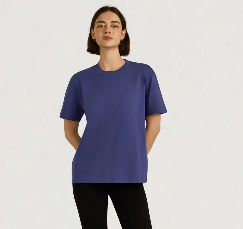 True Heavy Boxy Tee sold by Organic Basics