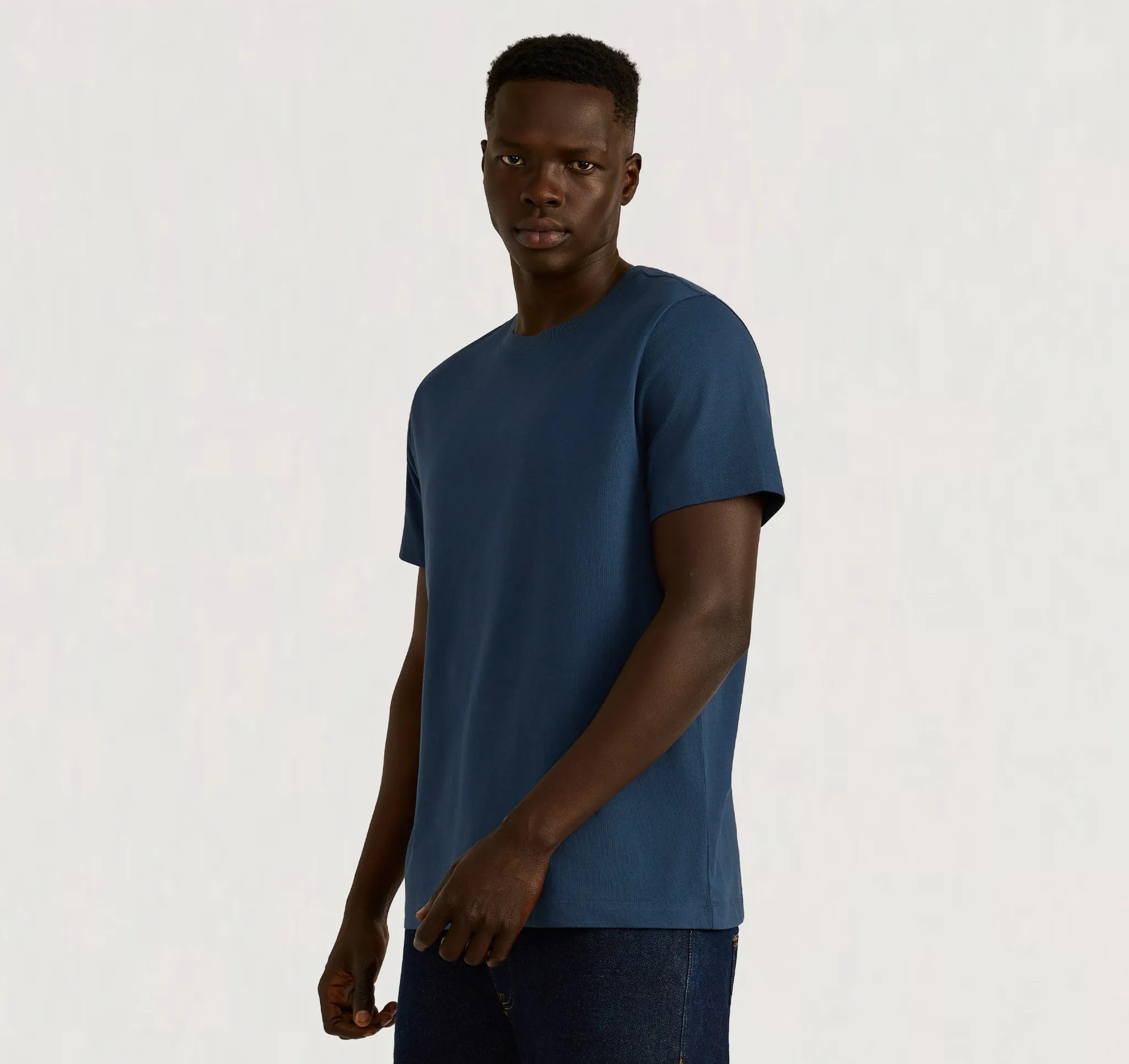 True Heavy Regular Fit Tee sold by Organic Basics product image thumbnail 3