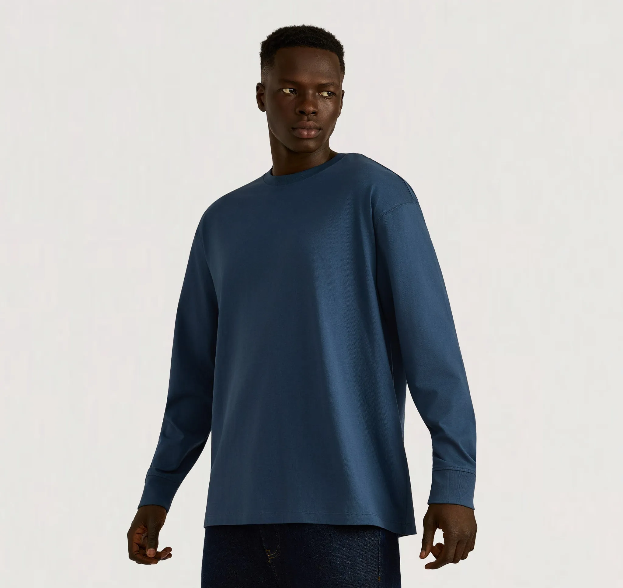 True Heavy Skater Tee sold by Organic Basics product image thumbnail 3