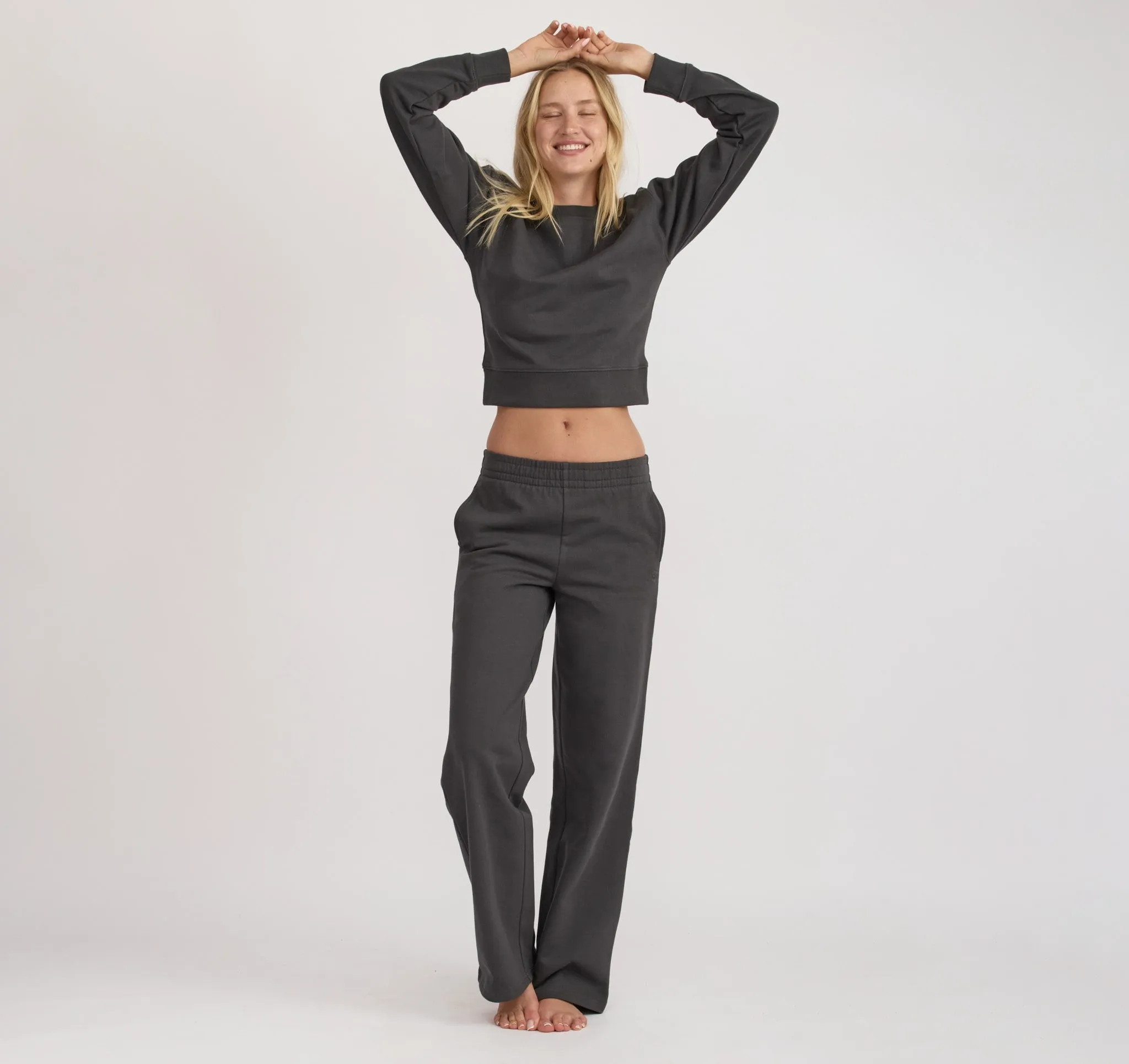 Weekend Boxy Sweatshirt sold by Organic Basics product image thumbnail 2
