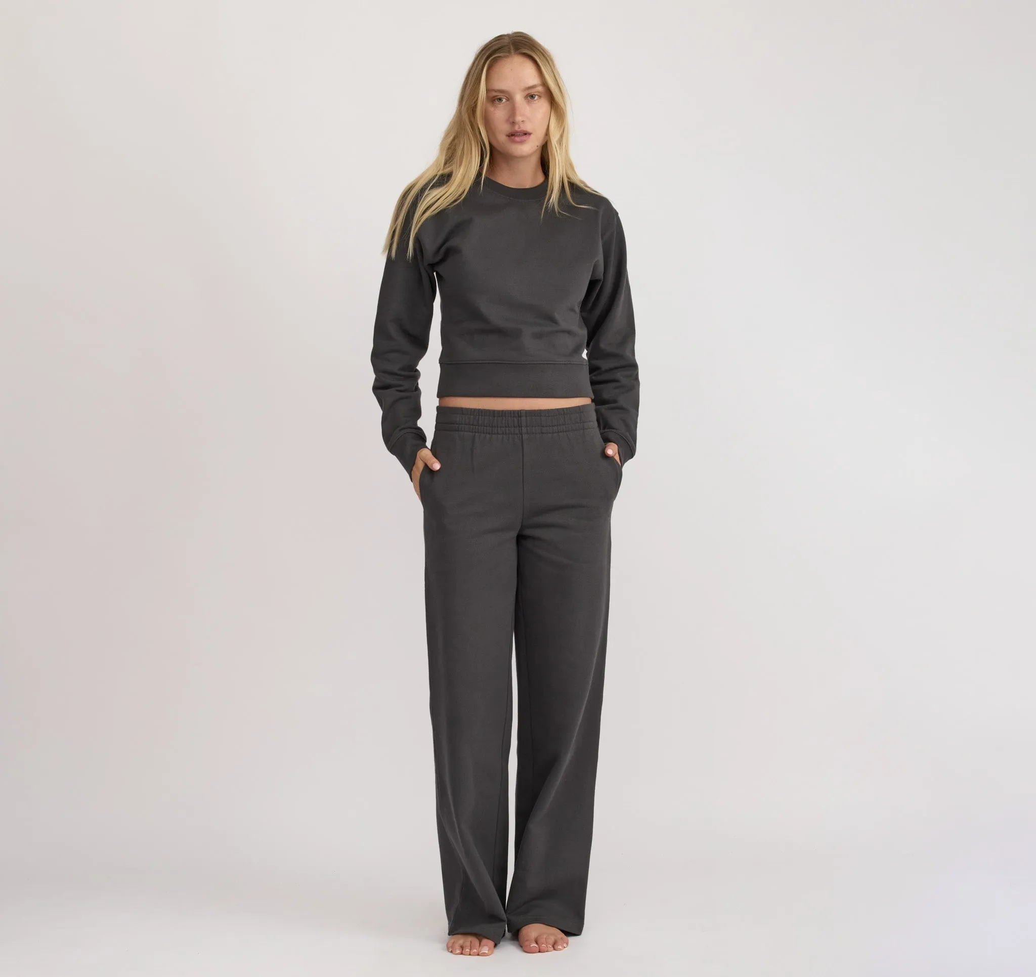 Weekend Boxy Sweatshirt sold by Organic Basics