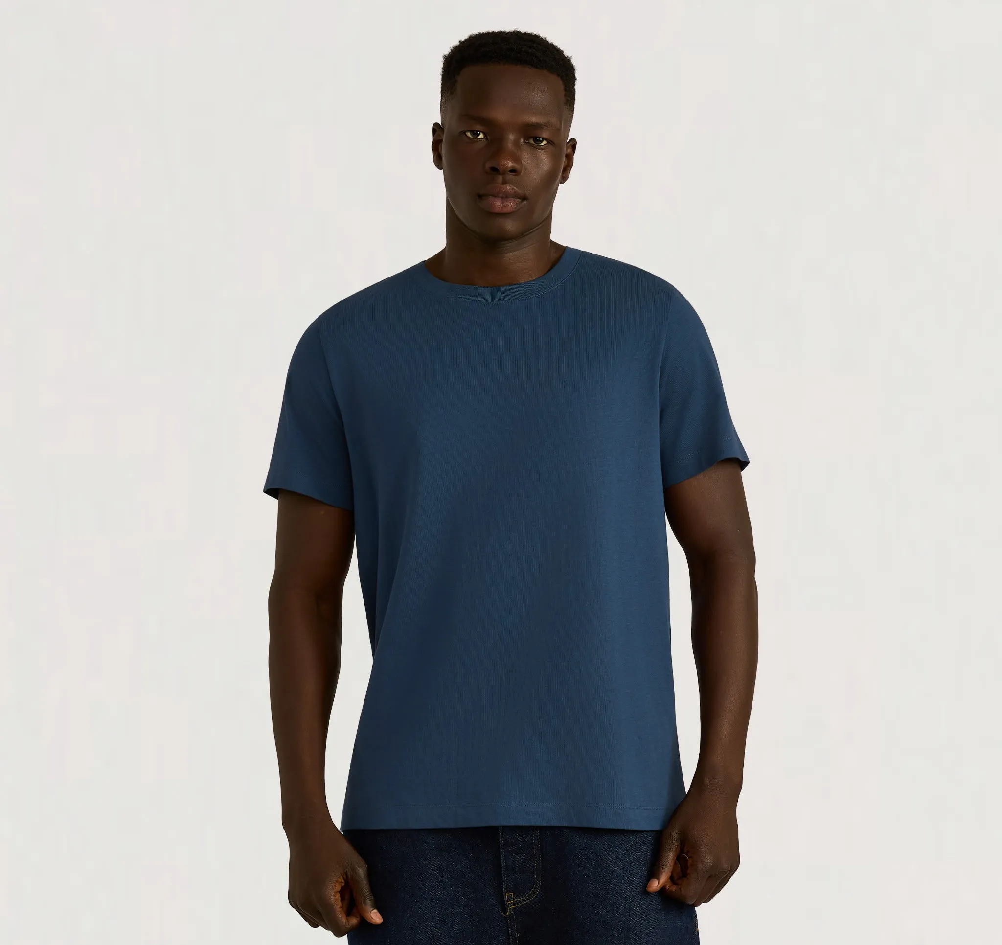 True Heavy Boxy Fit Tee sold by Organic Basics