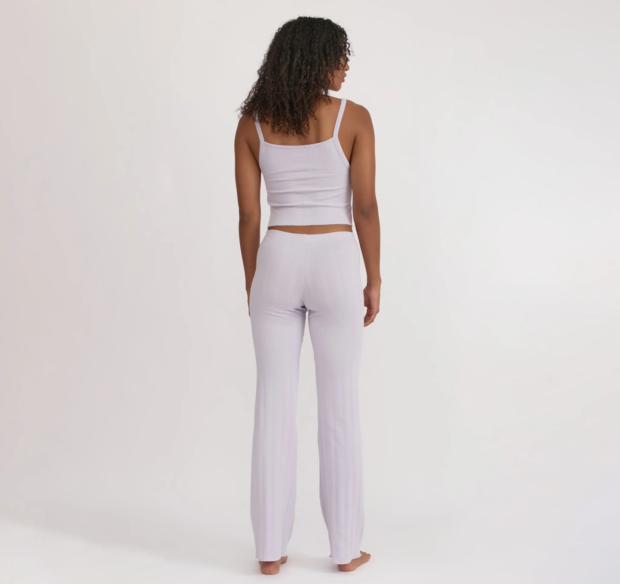Pointelle Straight Leg Pants sold by Organic Basics product image thumbnail 2
