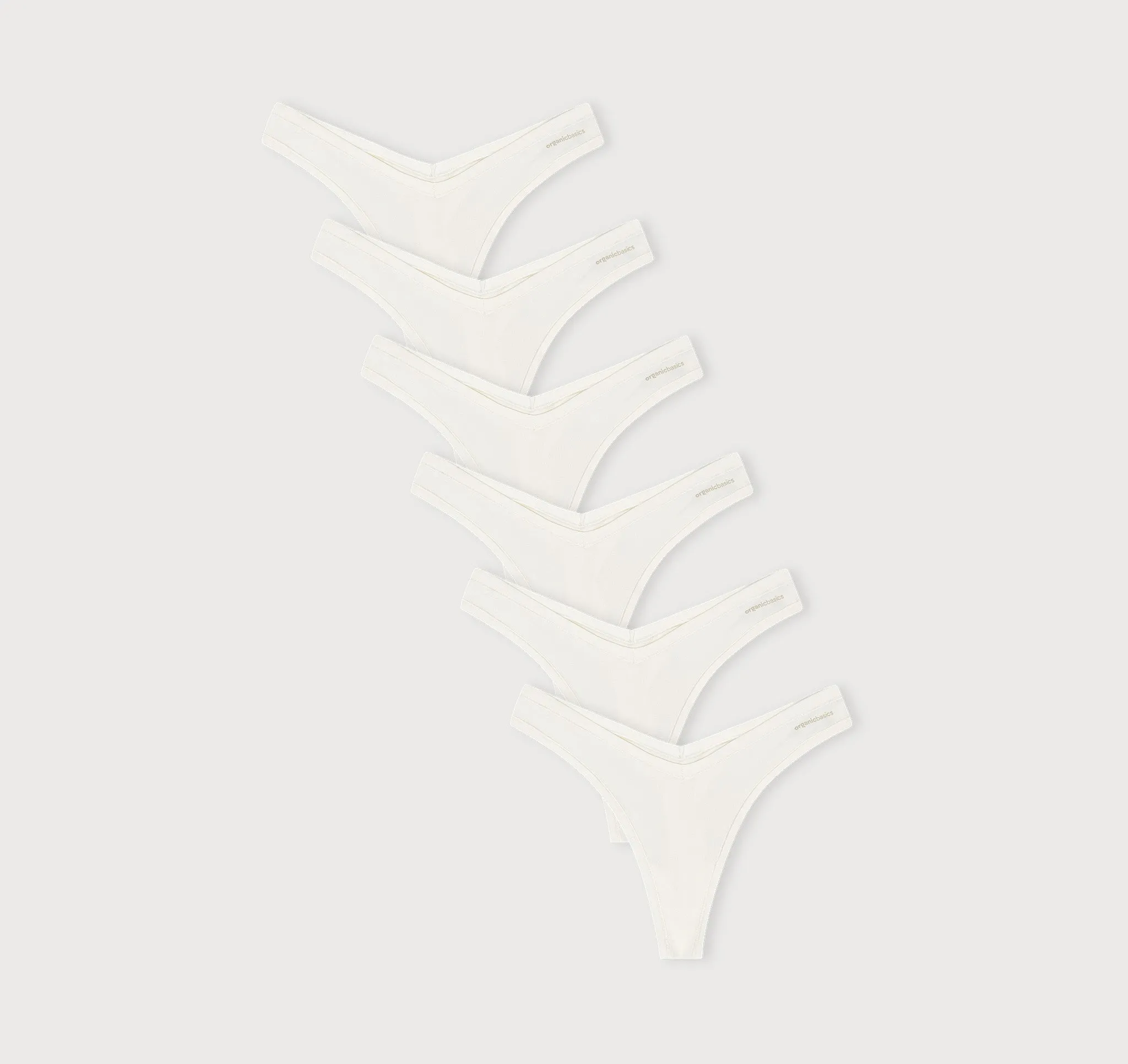 Flex Thong 6-pack sold by Organic Basics