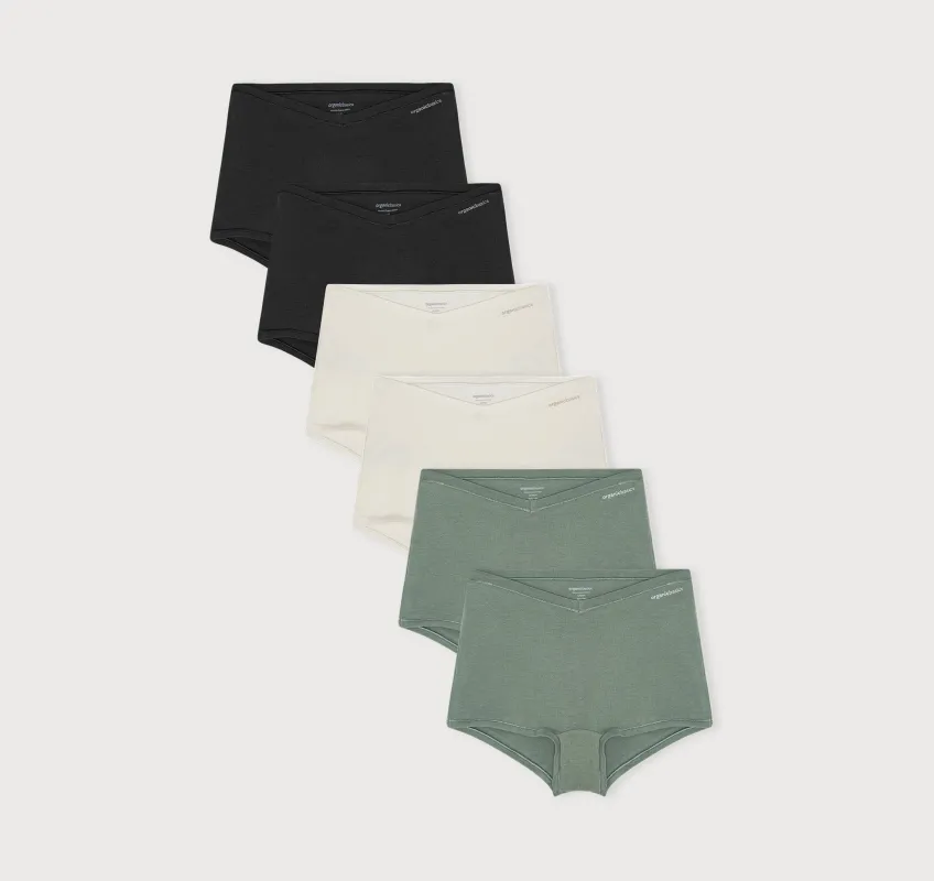 Flex Shorty 6-pack sold by Organic Basics