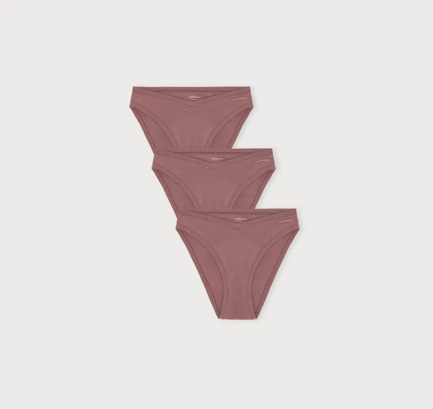 Flex Cheeky Briefs 3-pack sold by Organic Basics