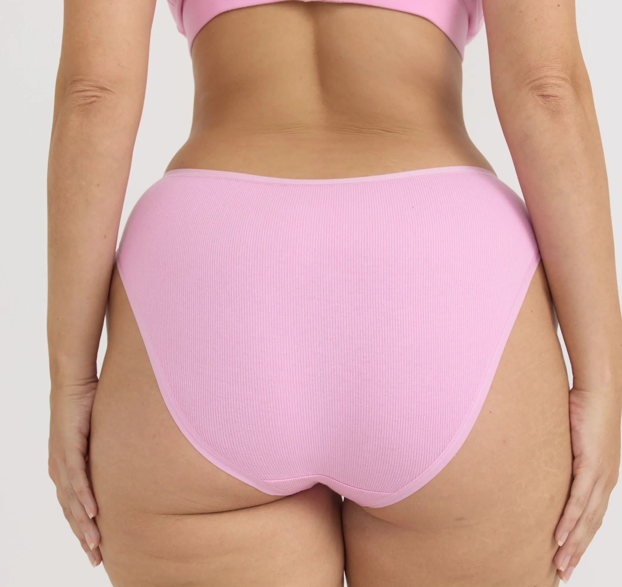 Core Rib High-Leg Briefs 6-Pack sold by Organic Basics product image thumbnail 3