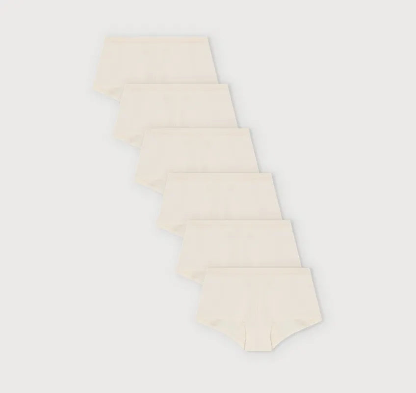 Core Shorty 6-Pack sold by Organic Basics