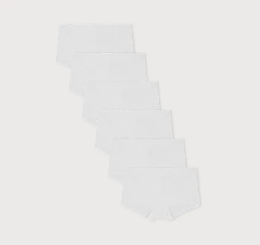 Core Rib Shorty 6-Pack sold by Organic Basics